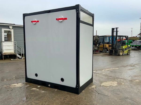 UNUSED DOUBLE SITE TOILET POD.....1132. 377237254