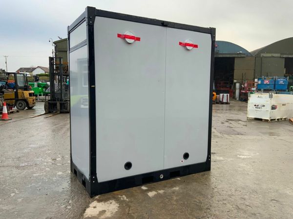 UNUSED DOUBLE SITE TOILET POD.....1132. 377237257