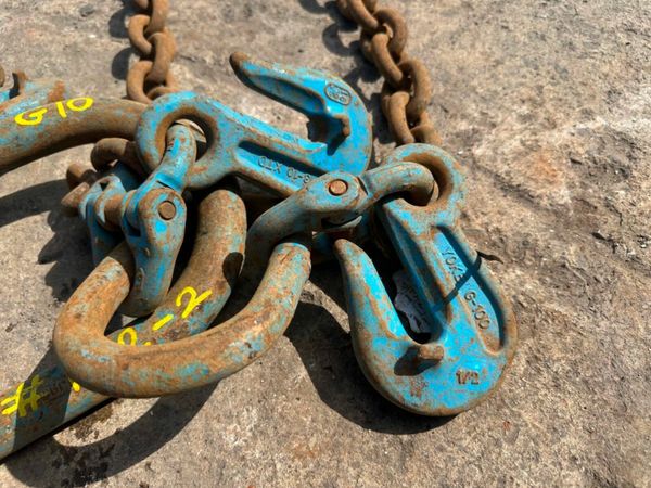 7.5 Metre ...14.1 ton ...lifting chains 4 LEG .... 377237216