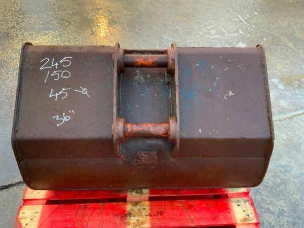 36" DIGGING BUCKET......45mm PINS...........3645. 377237360