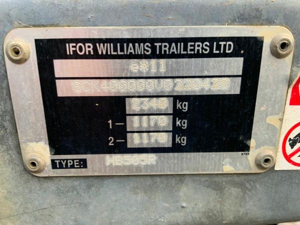 IFOR WILLIAMS HB505r DOUBLE HORSE BOX....1661. 377237327