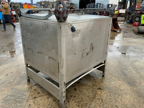 1000 ltr STAINLESS STEEL STORAGE BOWSER TANK...706 377237479