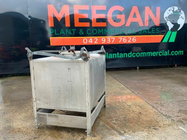 1000 ltr STAINLESS STEEL STORAGE BOWSER TANK...706 377237490