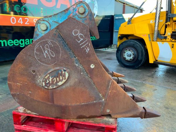 48" GEITH DIGGING BUCKET.....65mm PINS.........115 377237741