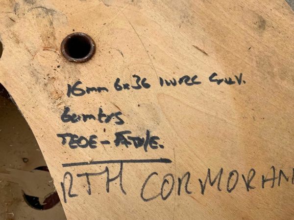 UNUSED WIRE ROPE......13mm / 16mm. x 60mts. 377237730