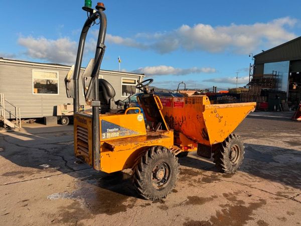 2018 THWAITES 3 TON DUMPER 1,733 hours 377237998
