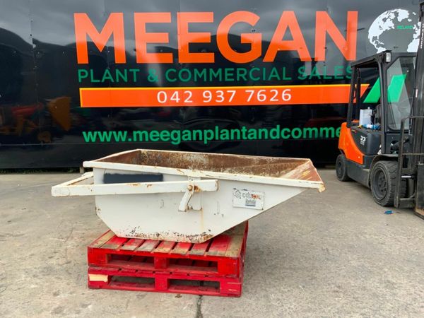 500lts CONQUIP SELF TIPPING BOAT SKIP.....179c. 377238072