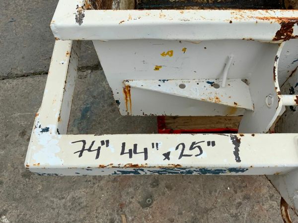 500lts CONQUIP SELF TIPPING BOAT SKIP.....179c. 377238080