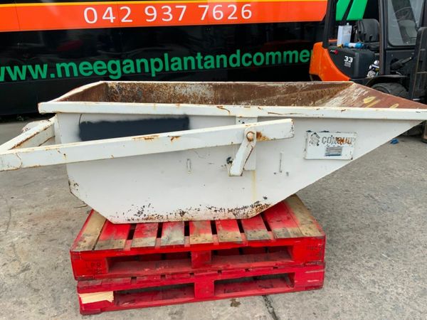 500lts CONQUIP SELF TIPPING BOAT SKIP.....179c. 377238085