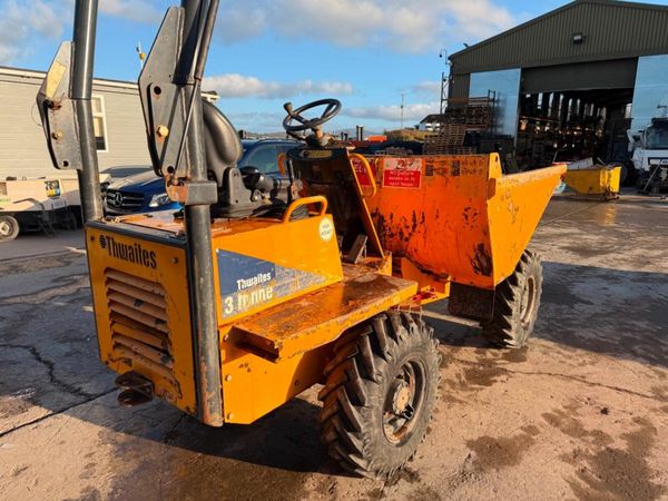 2018 THWAITES 3 TON DUMPER 1,733 hours 377238000