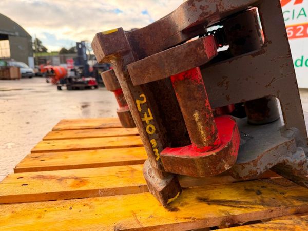 VOLVO QUICK HITCH 70mm + 80mm ....1443T 377238142