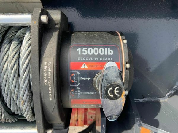 UNUSED 7t HYDRAULIC RECOVERY  WINCH....4095. 377238383