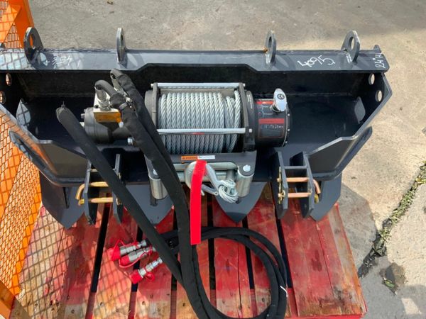 UNUSED 7t HYDRAULIC RECOVERY  WINCH....4095. 377238386