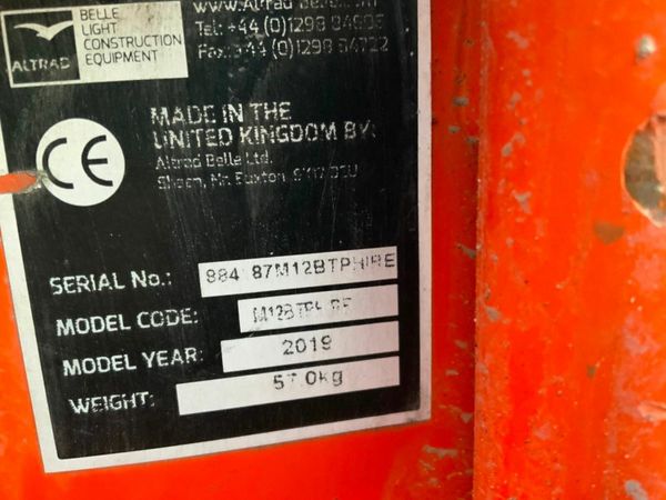 19 BELLE MINI MIX 150 CEMENT MIXER 110v....1013-2. 377238528