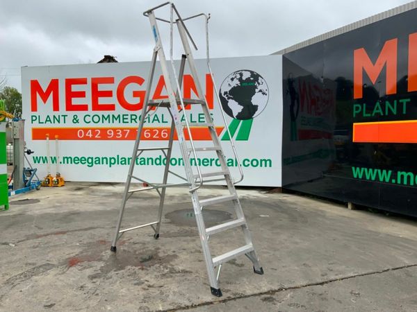 7 STEP ALLOY PLATFORM ACCESS LADDER....443. 377239127