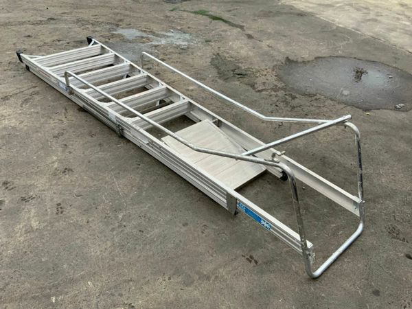 7 STEP ALLOY PLATFORM ACCESS LADDER....443. 377239135