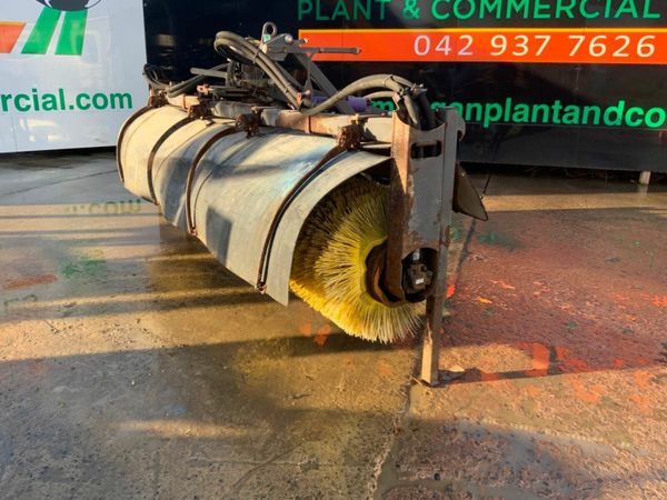 10ft ROAD SWEEPER.... VOLVO LOADING  SHOVEL.. 377239277