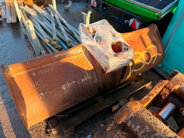 72" GRADING BUCKET.......65mm PINS........1307t. 377239496