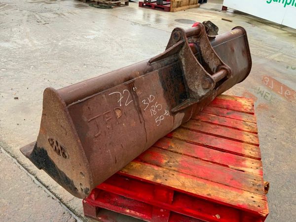 72" BMC GRADING BUCKET.....50mm PINS........283f. 377334747