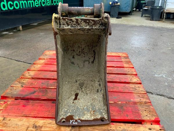 12" MINI DIGGER BUCKET......40mm PINS.........#195 377334757