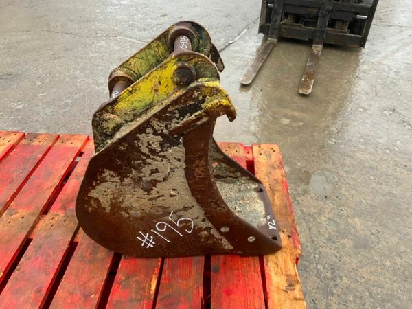 12" MINI DIGGER BUCKET......40mm PINS.........#195 377334760