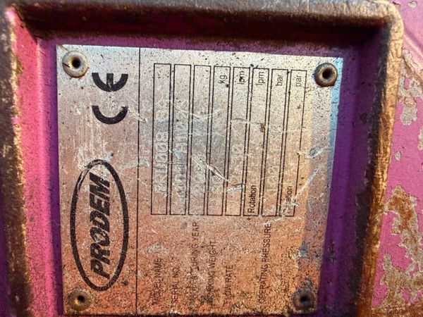 30mm PRODEM HAMMER breaker micro / mini digger 377888351