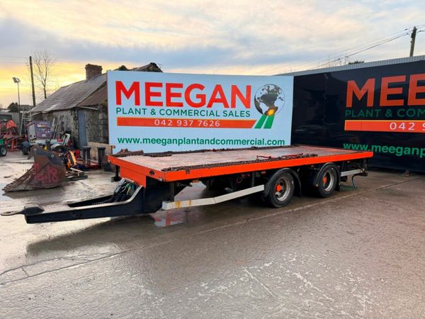 TWIN AXLE DRAG TRAILER  AIR BRAKES ....945d 377888367