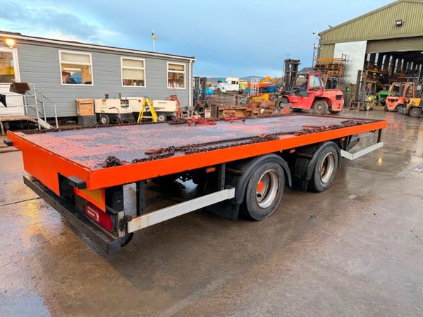 TWIN AXLE DRAG TRAILER  AIR BRAKES ....945d 377888392