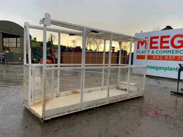 13ft MAN BASKET / SAFETY CAGE. 377837534