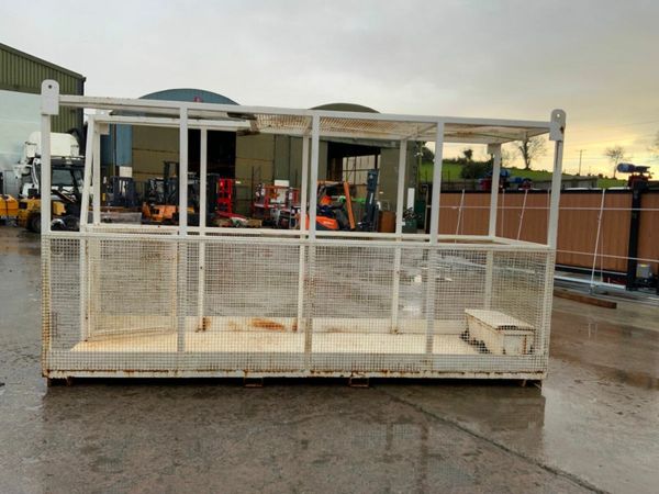 13ft MAN BASKET / SAFETY CAGE. 377837535