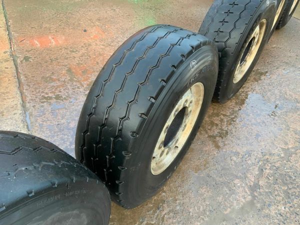 Other Other SUPER SINGLE ALUMINIUM TRAILER RIMS / 378080342