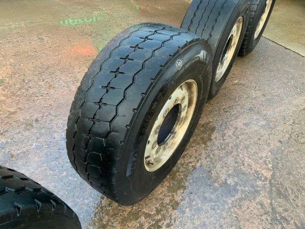 Other Other SUPER SINGLE ALUMINIUM TRAILER RIMS / 378080346