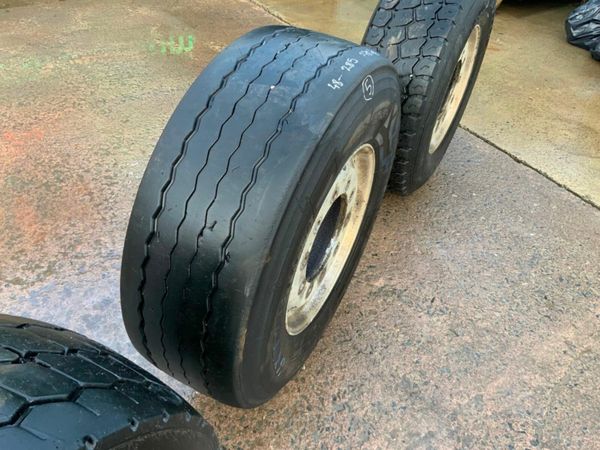 Other Other SUPER SINGLE ALUMINIUM TRAILER RIMS / 378080350