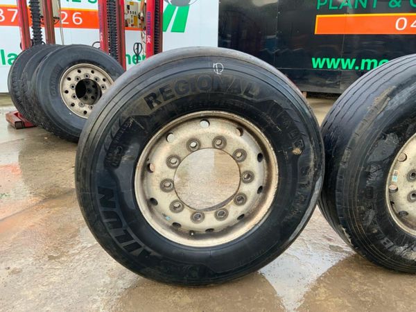 Other Other ALUMINIUM SUPER SINGLE TRAILER RIMS / 378080372