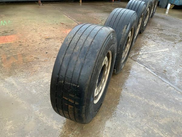 Other Other ALUMINIUM SUPER SINGLE TRAILER RIMS / 378080375