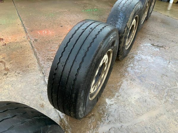Other Other ALUMINIUM SUPER SINGLE TRAILER RIMS / 378080380