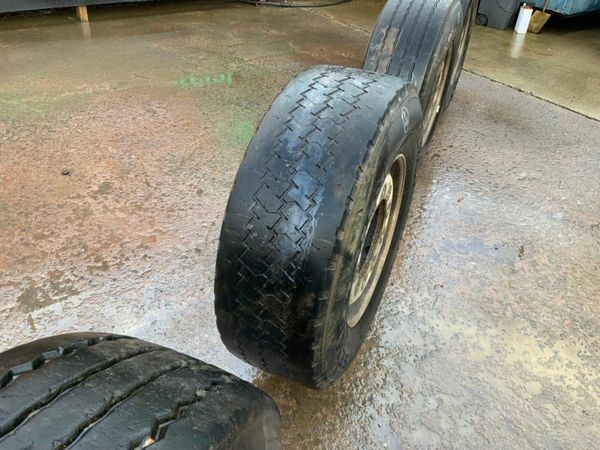 Other Other ALUMINIUM SUPER SINGLE TRAILER RIMS / 378080383