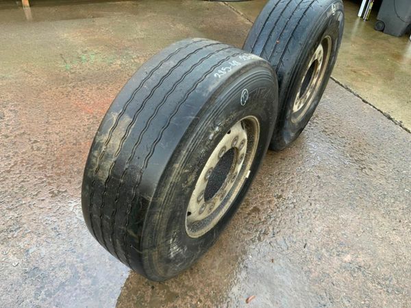 Other Other ALUMINIUM SUPER SINGLE TRAILER RIMS / 378080387