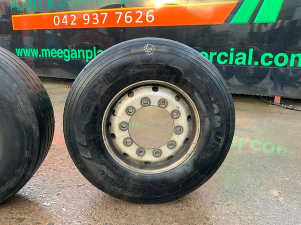 Other Other ALUMINIUM SUPER SINGLE TRAILER RIMS / 378080390