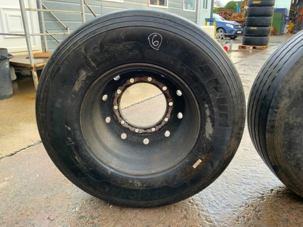 Other Other ALUMINIUM SUPER SINGLE TRAILER RIMS / 378080392