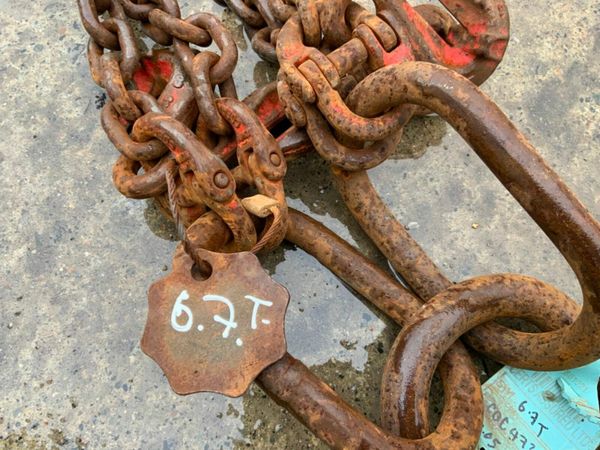 4 LEG LIFTING CHAINS..........6.0mts x 10mm....... 378002904
