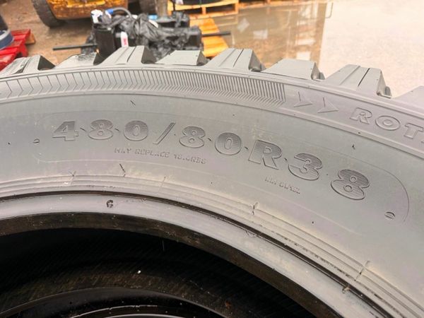 *** LAWN TURF TYRES....480/80/38....16.9/24 **** 378039781