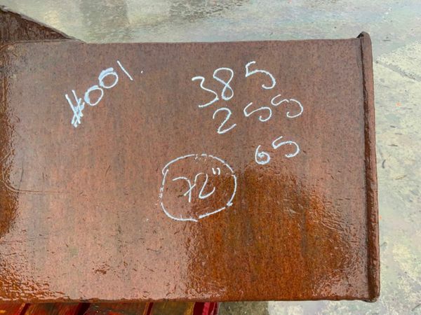 72"  SCOTT GRADING BUCKET.......65mm PINS ...001. 378381356