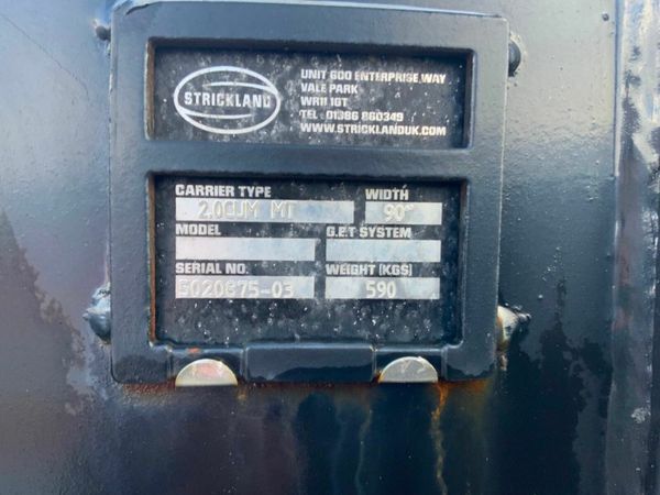 UNUSED 90" STRICKLAND / MANITOU  BUCKET..1387. 378389856