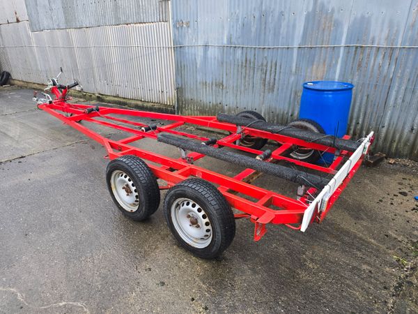 Boat trailer 378328079