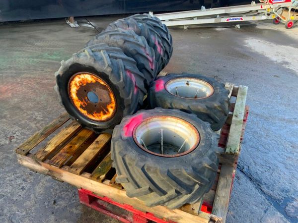 23 x 10:50 x 12"  AGRI LGP RIMS & TYRES.....3539. 378521294