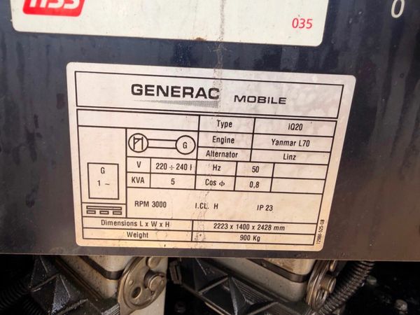 2019 GENERAC LED  LIGHTING TOWER ....122R 378804121