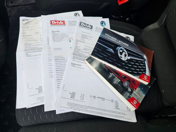 OPEL VIVARO SPORTIVE // 07/26 CVRT // VAT INVOICE 378831879