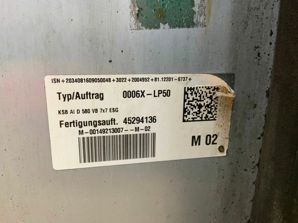 Man TGX FUEL TANK & CRADLE. 379091074