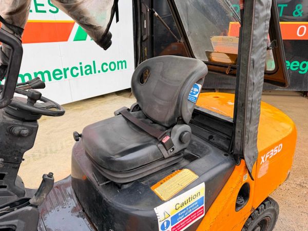 2016 HANGCHA 3.5 TON ....YANMAR DIESEL....77T 379359266